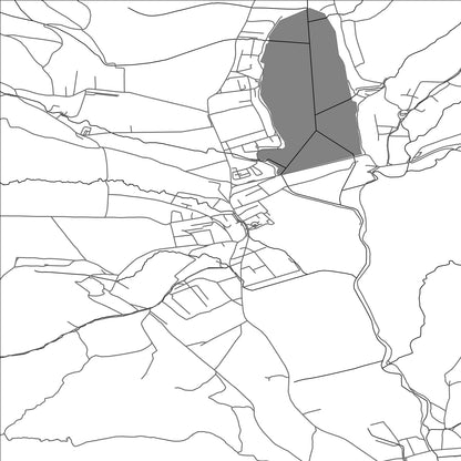 ROAD MAP OF NITRIANSKE RUDNO, SLOVAKIA BY MAPBAKES