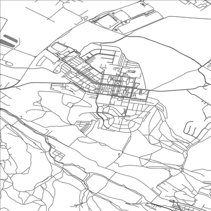 ROAD MAP OF NOVÁ DUBNICA, SLOVAKIA BY MAPBAKES