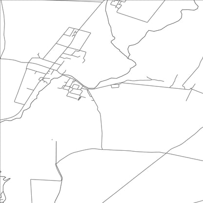 ROAD MAP OF NOVÁ VES NAD ŽITAVOU, SLOVAKIA BY MAPBAKES