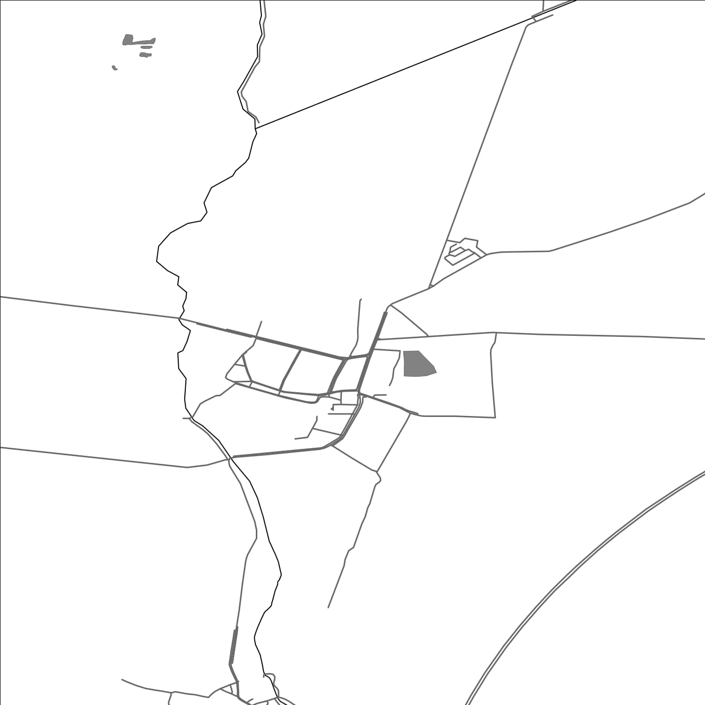 ROAD MAP OF POBEDIM, SLOVAKIA BY MAPBAKES