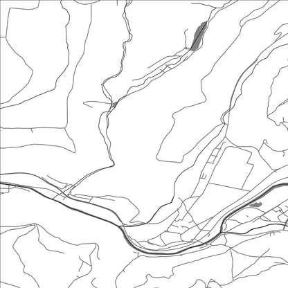 ROAD MAP OF PODBREZOVÁ, SLOVAKIA BY MAPBAKES