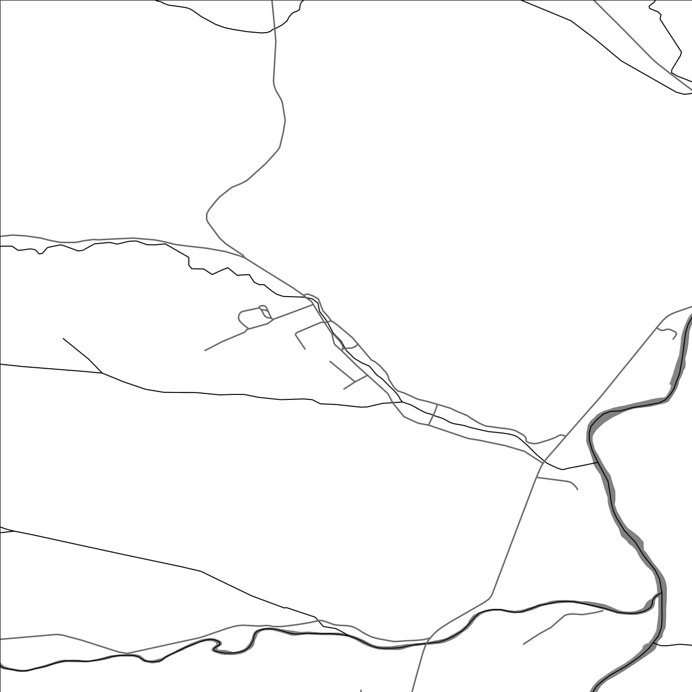 ROAD MAP OF PODHORANY, SLOVAKIA BY MAPBAKES