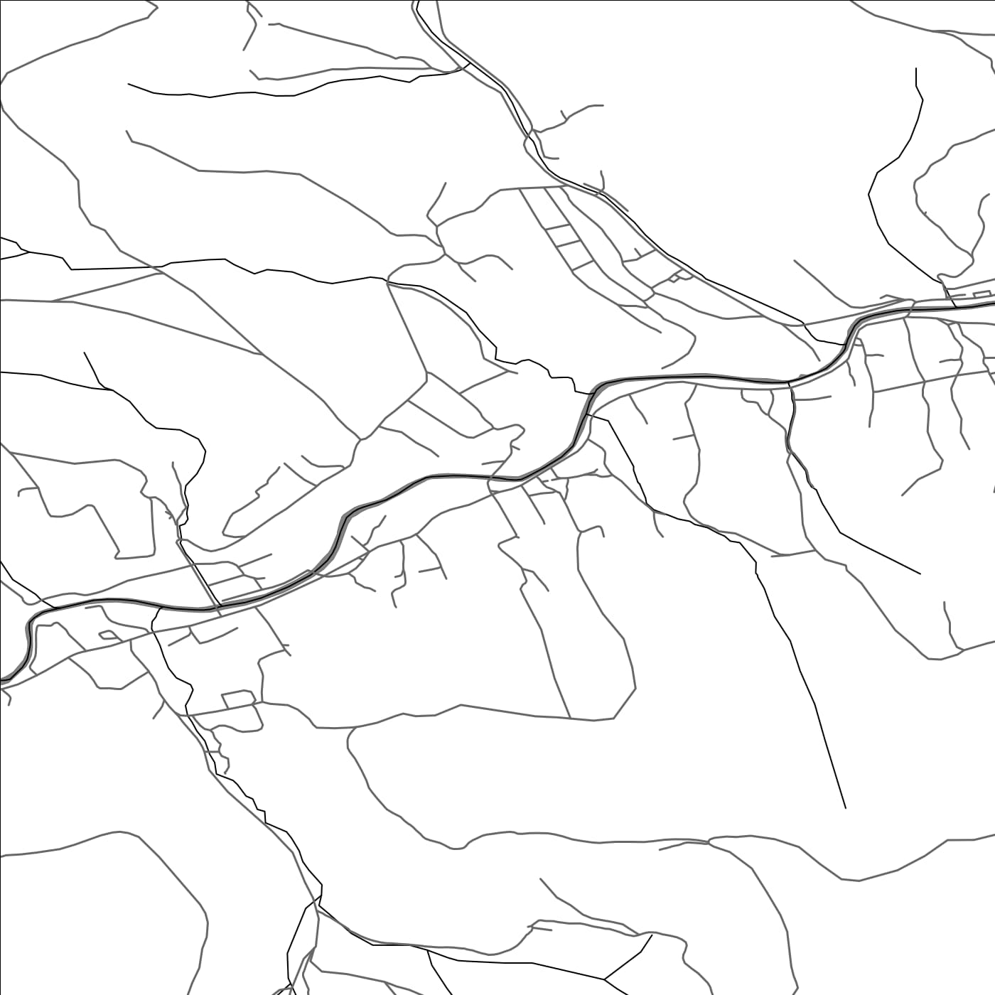 ROAD MAP OF PODVYSOKÁ, SLOVAKIA BY MAPBAKES