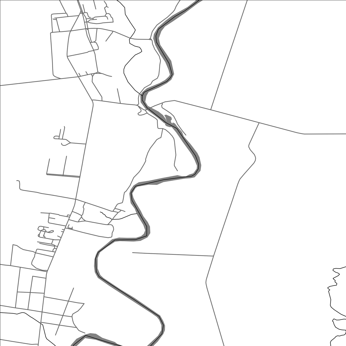 ROAD MAP OF POHRONSKÝ RUSKOV, SLOVAKIA BY MAPBAKES