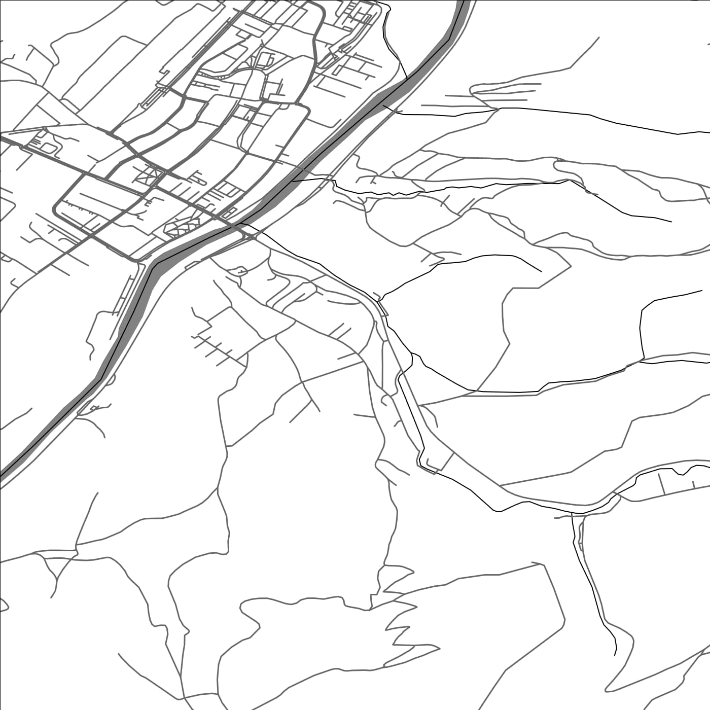 ROAD MAP OF RADOLA, SLOVAKIA BY MAPBAKES