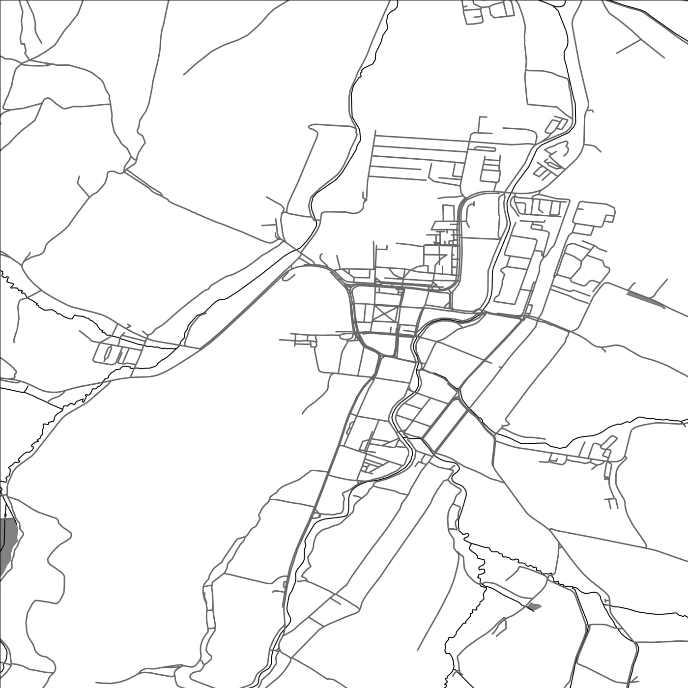 ROAD MAP OF RAJEC, SLOVAKIA BY MAPBAKES