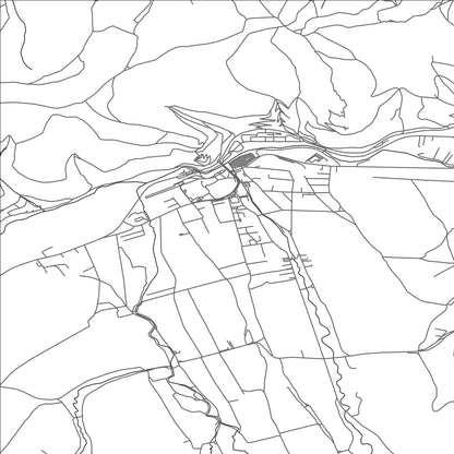 ROAD MAP OF RAJECKÉ TEPLICE, SLOVAKIA BY MAPBAKES