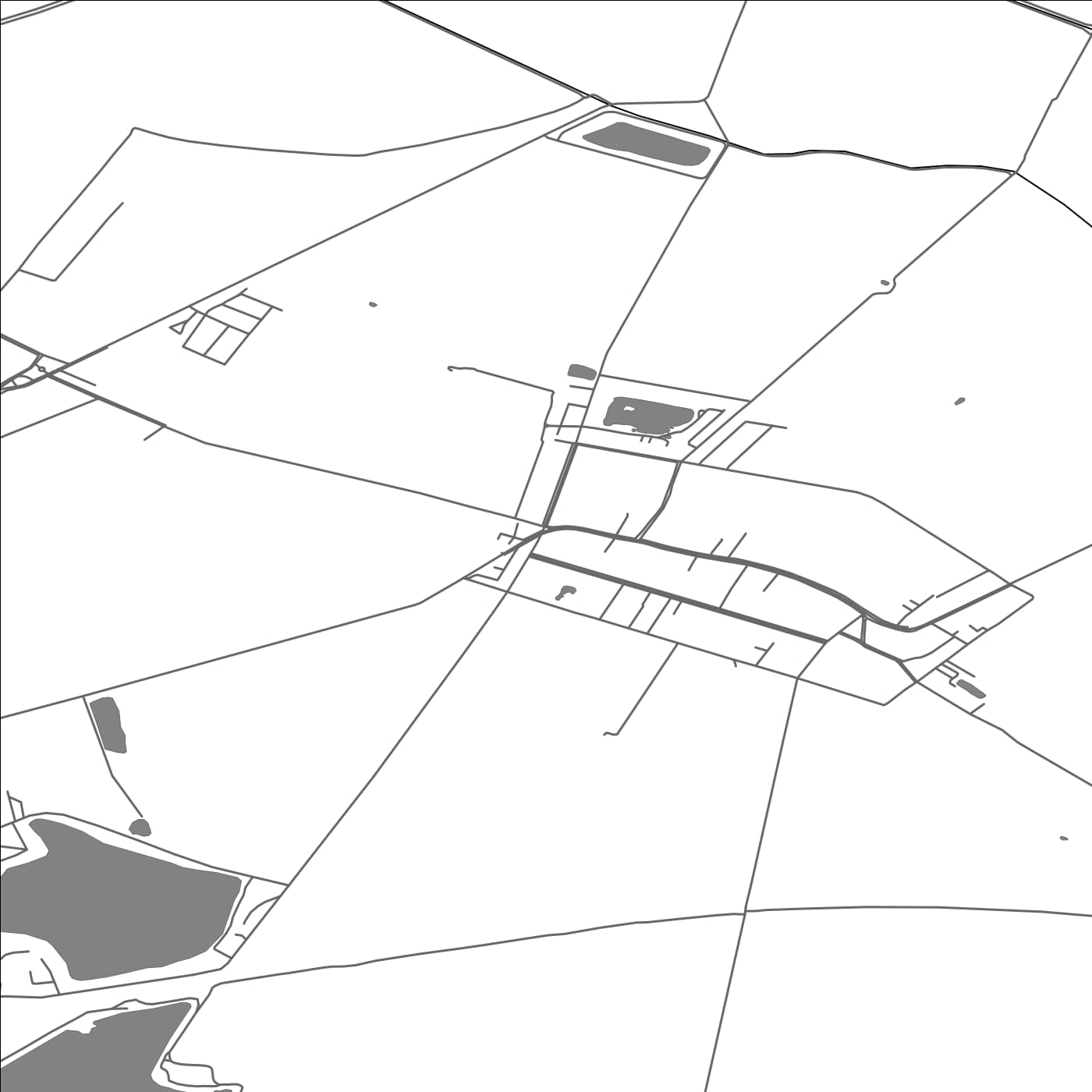 ROAD MAP OF RECA, SLOVAKIA BY MAPBAKES