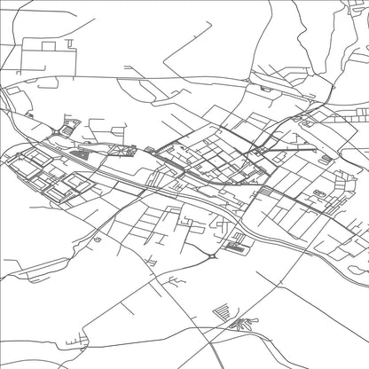 ROAD MAP OF RIMAVSKÁ SOBOTA, SLOVAKIA BY MAPBAKES