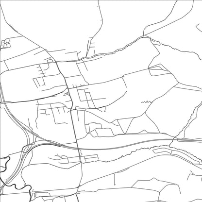 ROAD MAP OF ROZHANOVCE, SLOVAKIA BY MAPBAKES