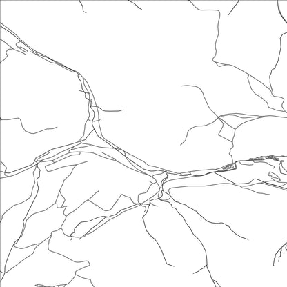 ROAD MAP OF RUDŇANY, SLOVAKIA BY MAPBAKES