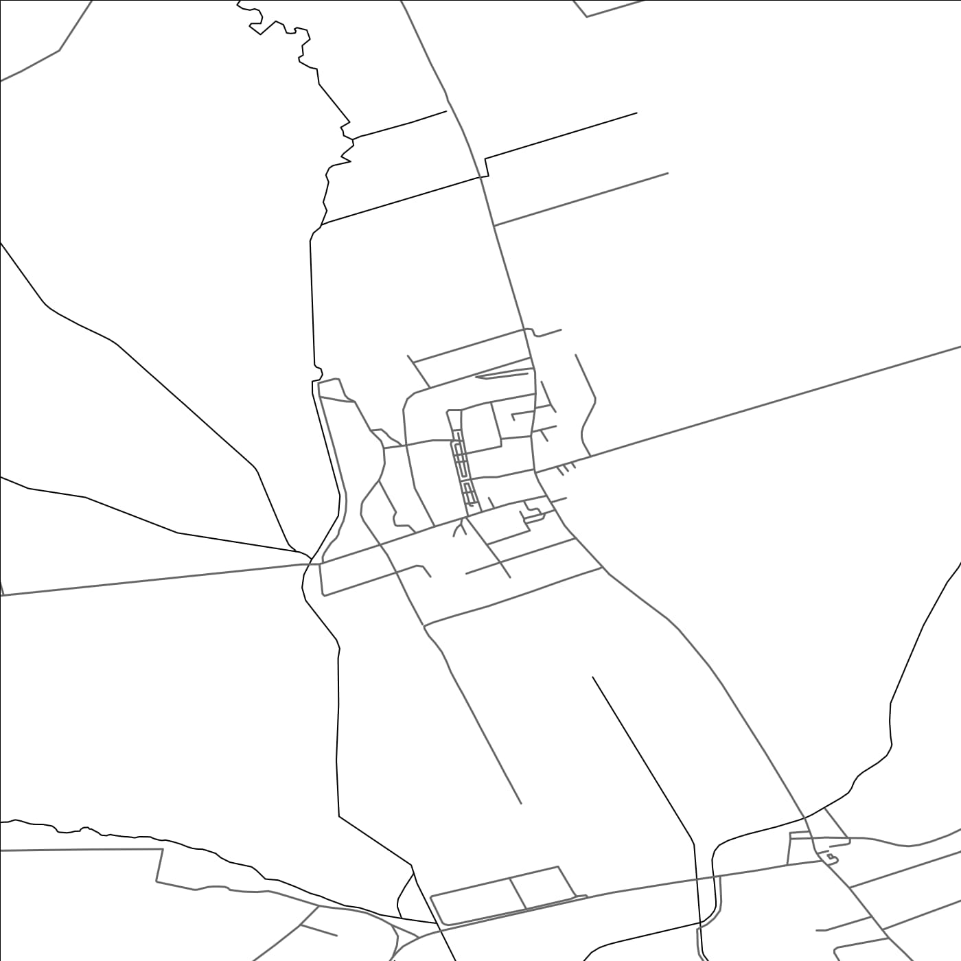 ROAD MAP OF RYBANY, SLOVAKIA BY MAPBAKES