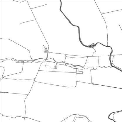 ROAD MAP OF SAČUROV, SLOVAKIA BY MAPBAKES