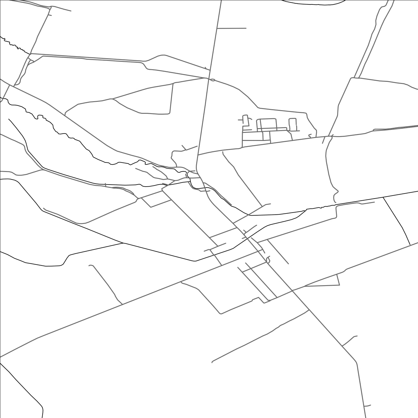 ROAD MAP OF SEČOVSKÁ POLIANKA, SLOVAKIA BY MAPBAKES