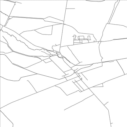 ROAD MAP OF SEČOVSKÁ POLIANKA, SLOVAKIA BY MAPBAKES