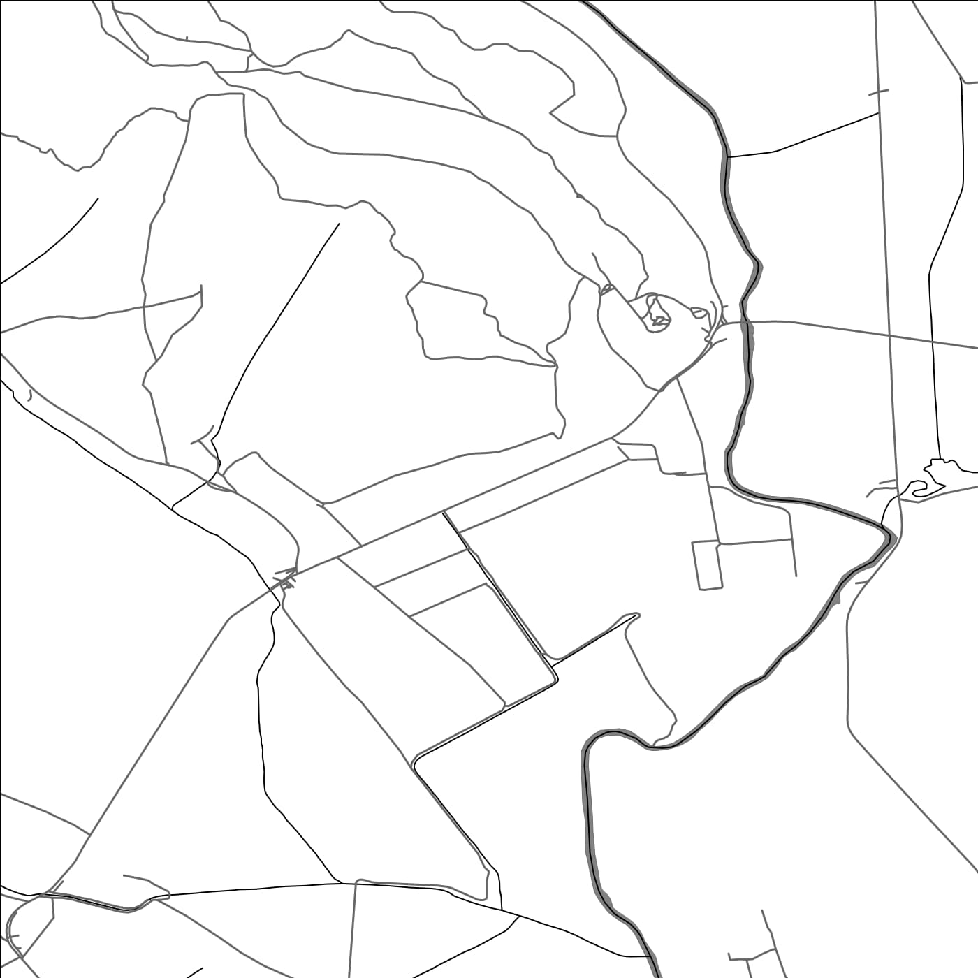 ROAD MAP OF SEDLISKÁ, SLOVAKIA BY MAPBAKES