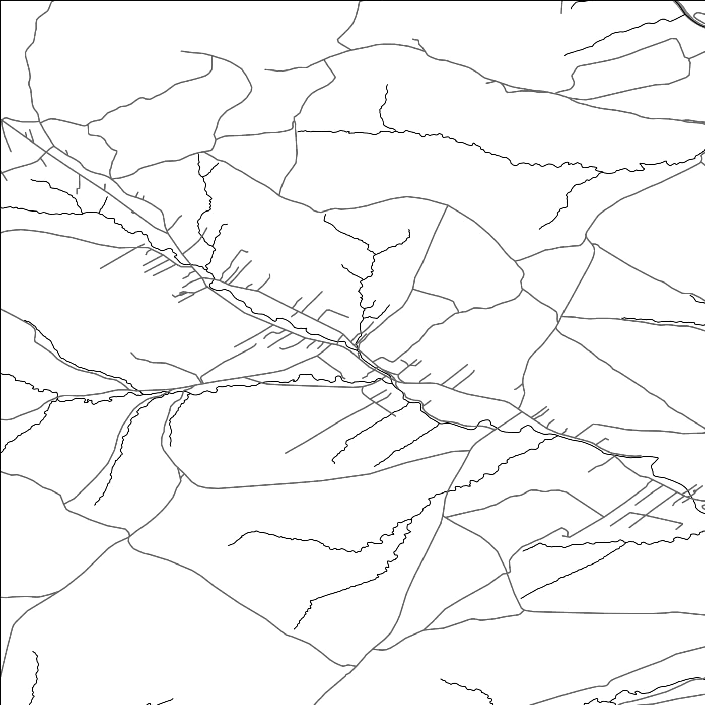 ROAD MAP OF SIHELNÉ, SLOVAKIA BY MAPBAKES