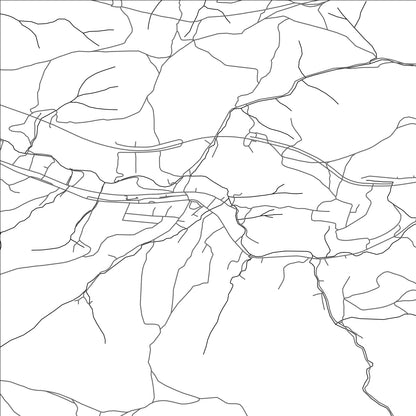 ROAD MAP OF SKALITÉ, SLOVAKIA BY MAPBAKES