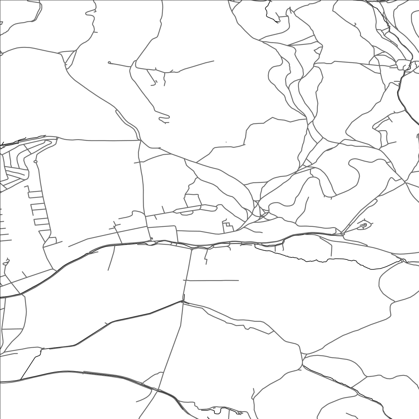 ROAD MAP OF SOBLAHOV, SLOVAKIA BY MAPBAKES