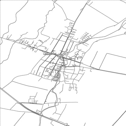 ROAD MAP OF SOBRANCE, SLOVAKIA BY MAPBAKES