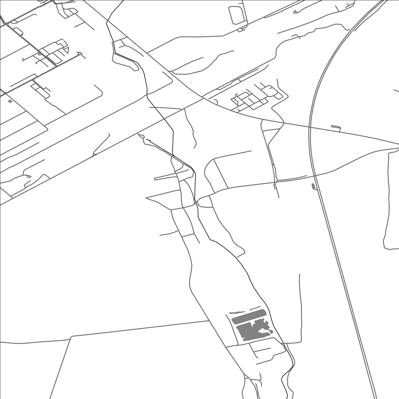 ROAD MAP OF SOKOĽANY, SLOVAKIA BY MAPBAKES