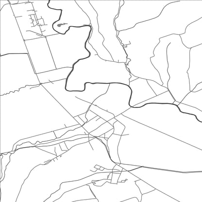 ROAD MAP OF SOĽ, SLOVAKIA BY MAPBAKES