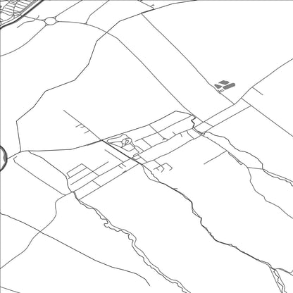 ROAD MAP OF SOLČANY, SLOVAKIA BY MAPBAKES