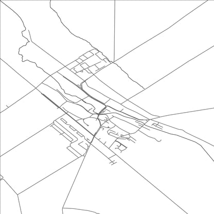 ROAD MAP OF ŠPAČINCE, SLOVAKIA BY MAPBAKES