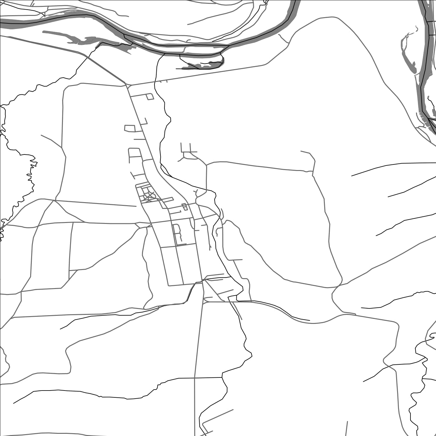 ROAD MAP OF SPIŠSKÁ STARÁ VES, SLOVAKIA BY MAPBAKES