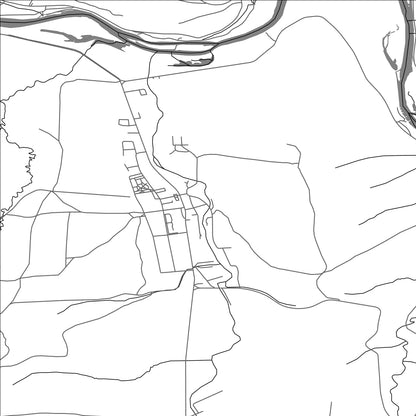 ROAD MAP OF SPIŠSKÁ STARÁ VES, SLOVAKIA BY MAPBAKES