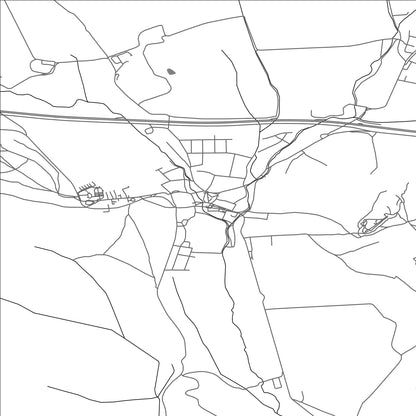 ROAD MAP OF SPIŠSKÉ PODHRADIE, SLOVAKIA BY MAPBAKES