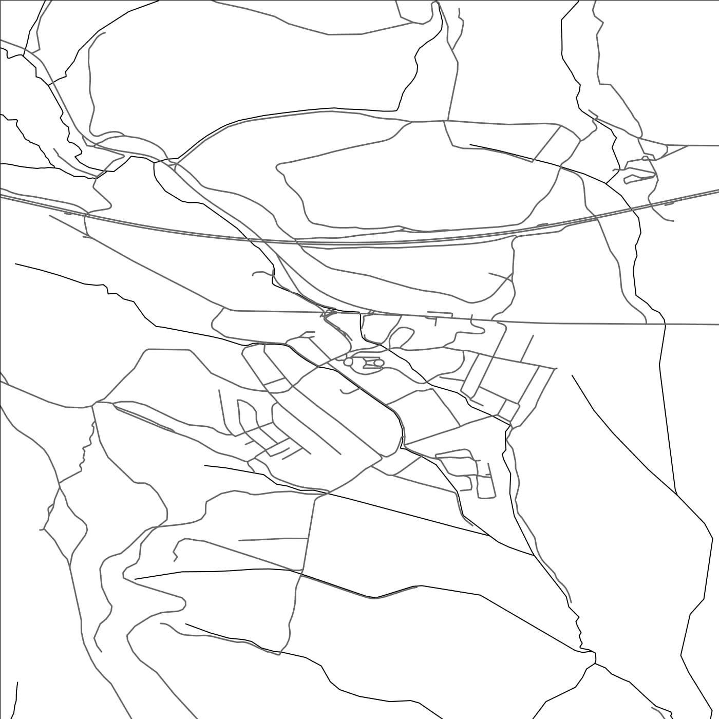 ROAD MAP OF SPIŠSKÝ HRHOV, SLOVAKIA BY MAPBAKES