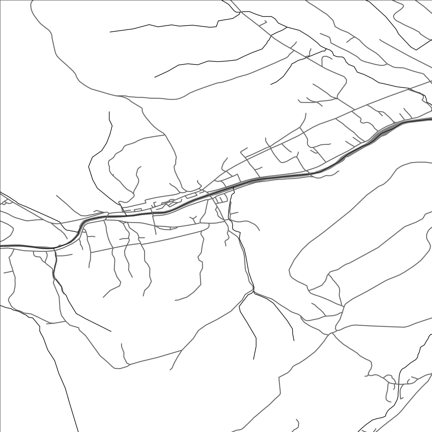 ROAD MAP OF STAŠKOV, SLOVAKIA BY MAPBAKES