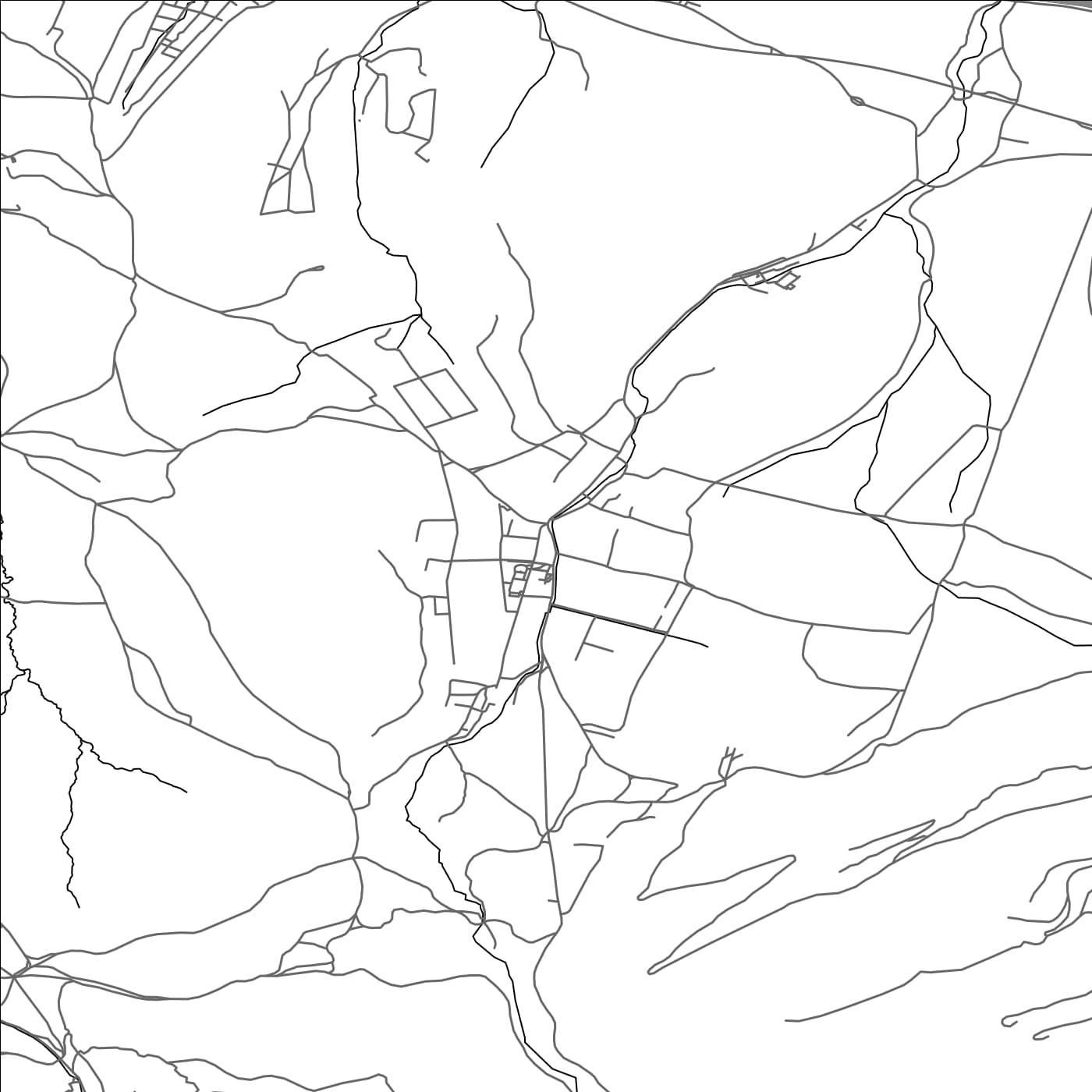 ROAD MAP OF STRÁŇAVY, SLOVAKIA BY MAPBAKES