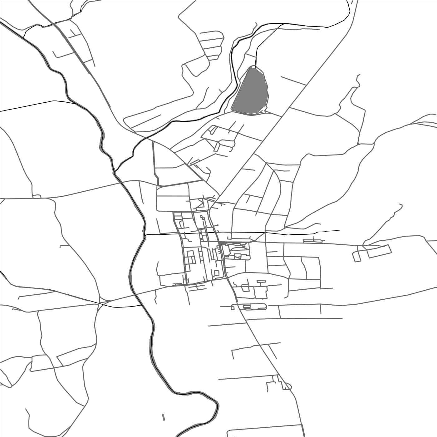 ROAD MAP OF STROPKOV, SLOVAKIA BY MAPBAKES