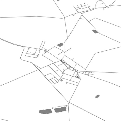 ROAD MAP OF ŠTVRTOK NA OSTROVE, SLOVAKIA BY MAPBAKES