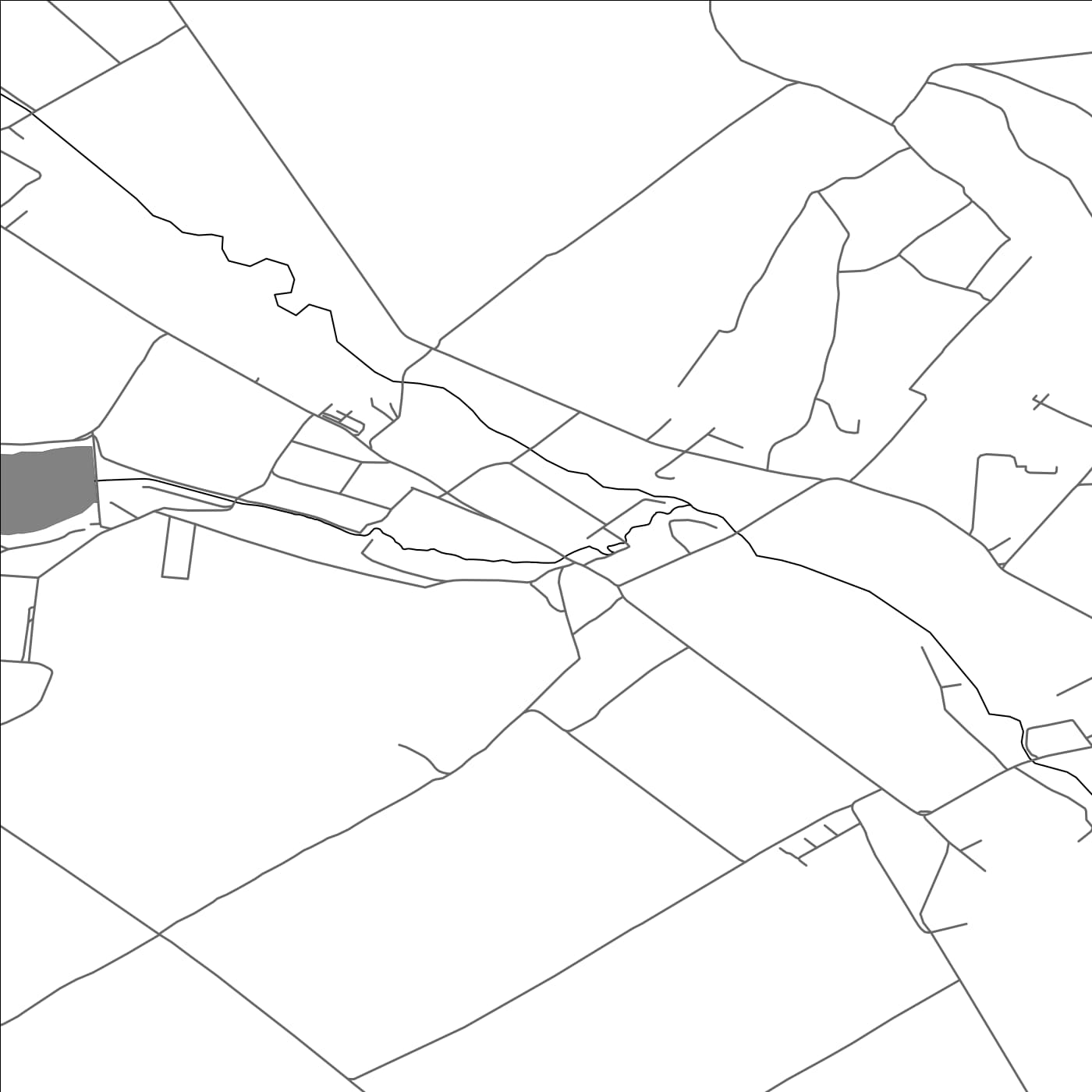 ROAD MAP OF SUCHÁ NAD PARNOU, SLOVAKIA BY MAPBAKES