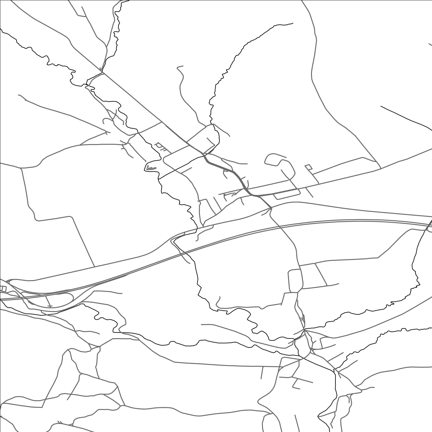 ROAD MAP OF SVINIA, SLOVAKIA BY MAPBAKES