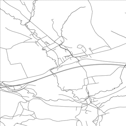 ROAD MAP OF SVINIA, SLOVAKIA BY MAPBAKES