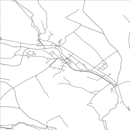 ROAD MAP OF SVINNÁ, SLOVAKIA BY MAPBAKES