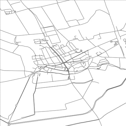 ROAD MAP OF VEĽKÉ LEVÁRE, SLOVAKIA BY MAPBAKES