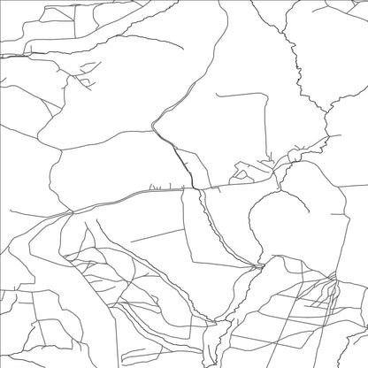 ROAD MAP OF VTÁČKOVCE, SLOVAKIA BY MAPBAKES