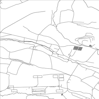 ROAD MAP OF VYŠNÁ ŠEBASTOVÁ, SLOVAKIA BY MAPBAKES