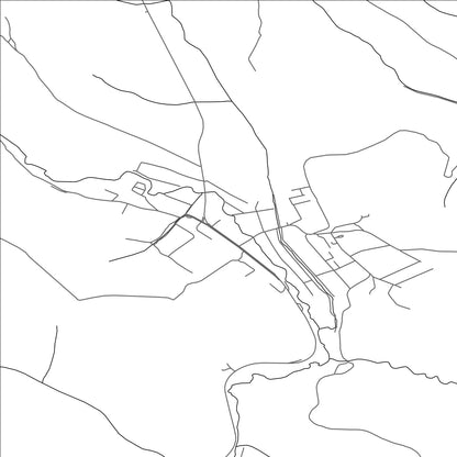 ROAD MAP OF VYŠNÉ RASLAVICE, SLOVAKIA BY MAPBAKES