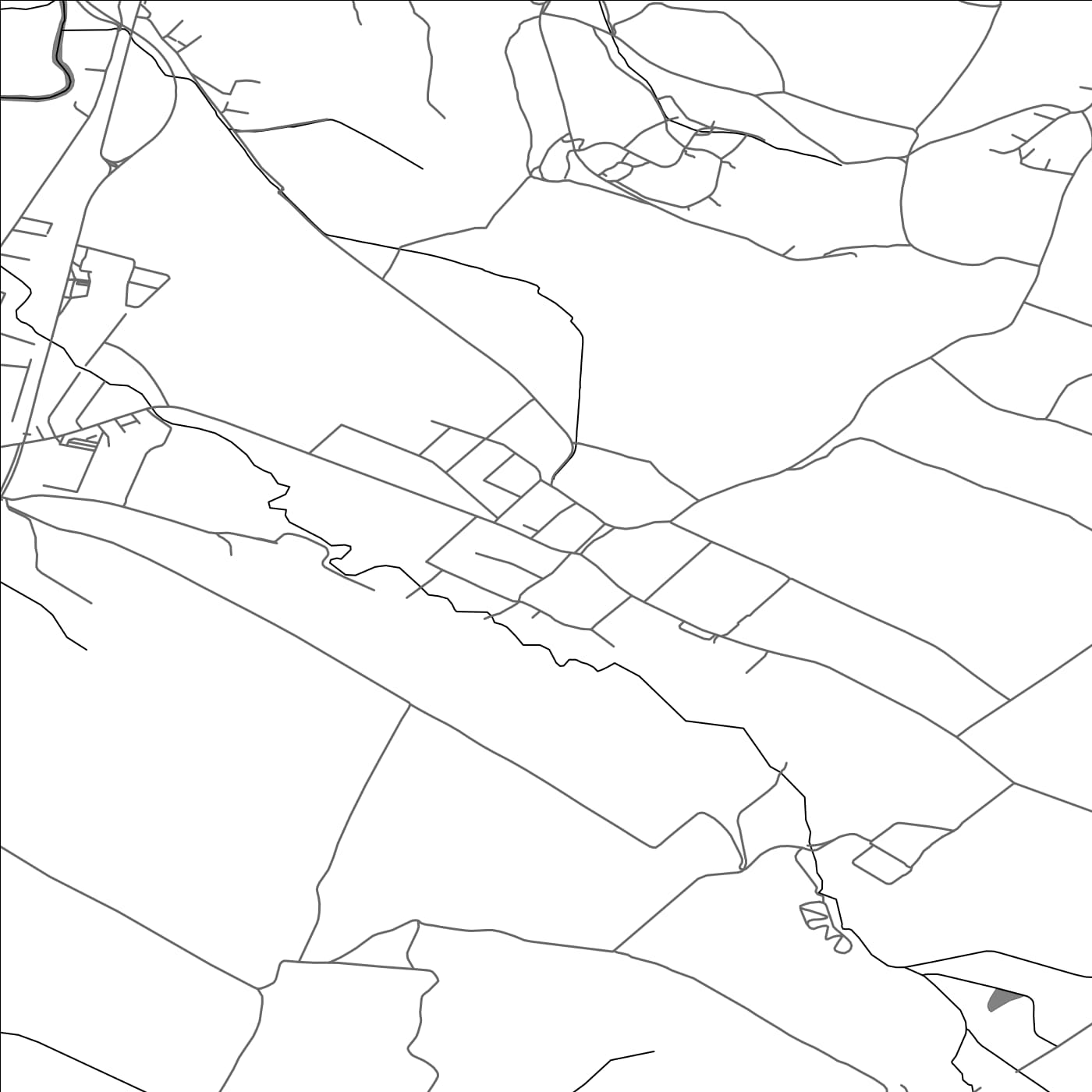 ROAD MAP OF ŽABOKREKY, SLOVAKIA BY MAPBAKES