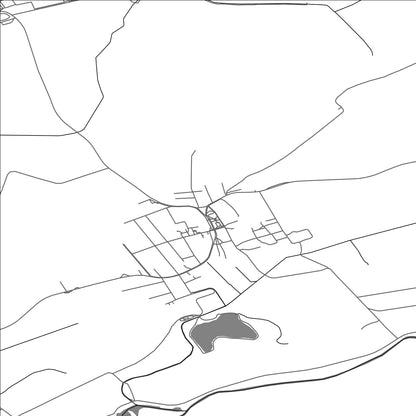 ROAD MAP OF ŽABOKREKY NAD NITROU, SLOVAKIA BY MAPBAKES