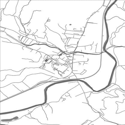 ROAD MAP OF ŽARNOVICA, SLOVAKIA BY MAPBAKES