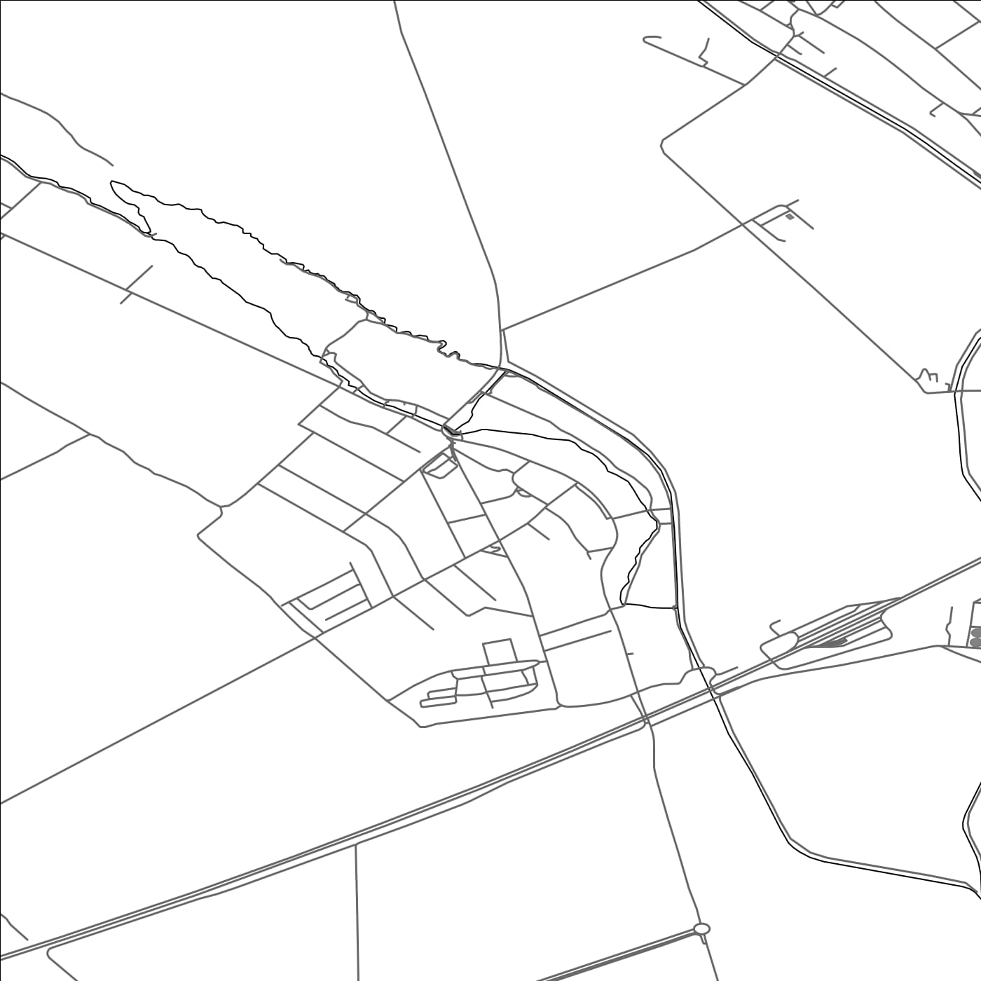 ROAD MAP OF ZELENEČ, SLOVAKIA BY MAPBAKES