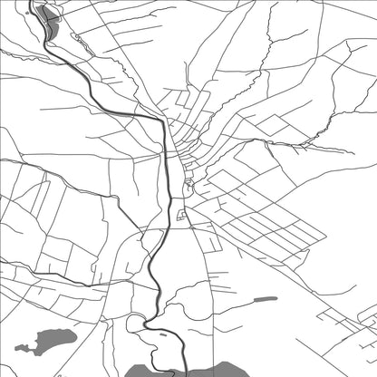 ROAD MAP OF ZUBROHLAVA, SLOVAKIA BY MAPBAKES