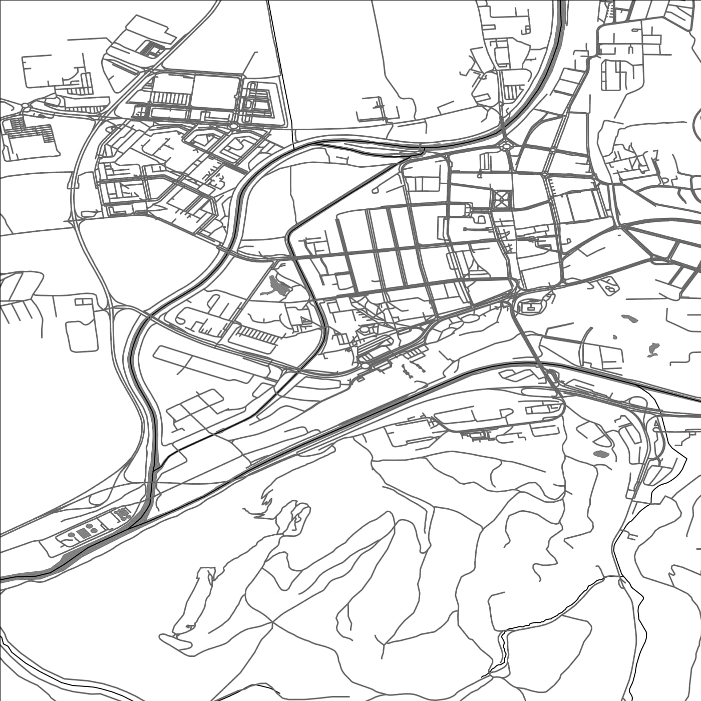 ROAD MAP OF ZVOLEN, SLOVAKIA BY MAPBAKES